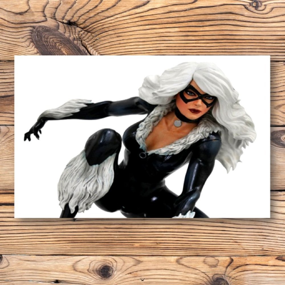 Marvel Comics Black Cat Felicia Hardy Refrigerator Locker Fridge Magnet‎